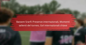 Bassem Srarfi: Presenze internazionali, Momenti salienti del torneo, Gol internazionali chiave